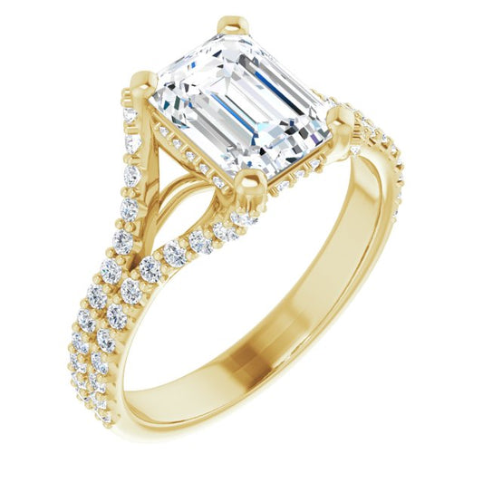 Cathedral Engagement Ring