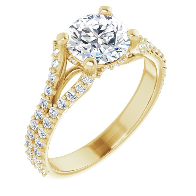 Cathedral Engagement Ring