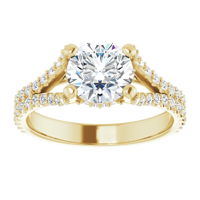 Cathedral Engagement Ring