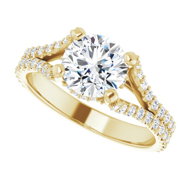 Cathedral Engagement Ring