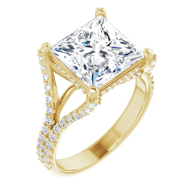 Cathedral Engagement Ring