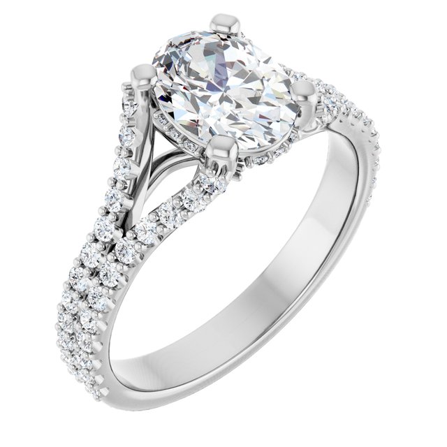 Cathedral Engagement Ring