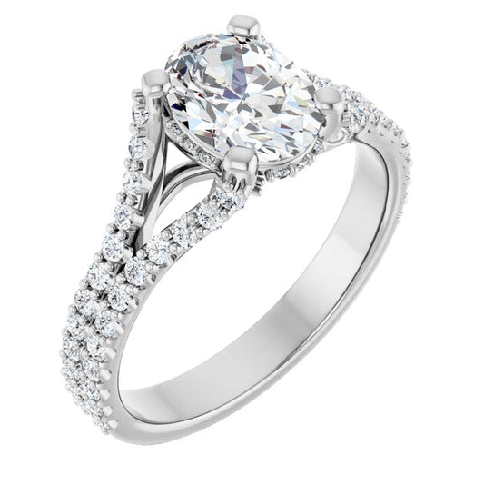 Cathedral Engagement Ring