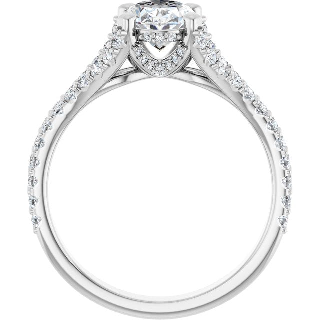 Cathedral Engagement Ring