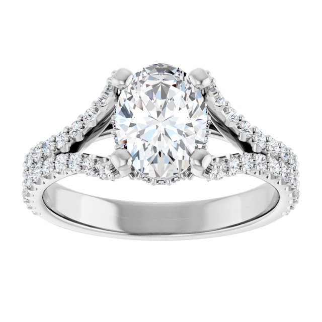 Cathedral Engagement Ring