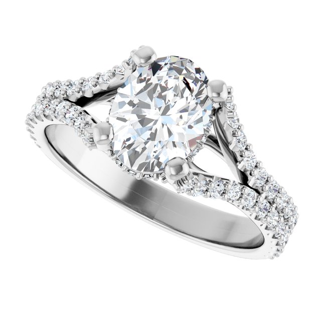 Cathedral Engagement Ring