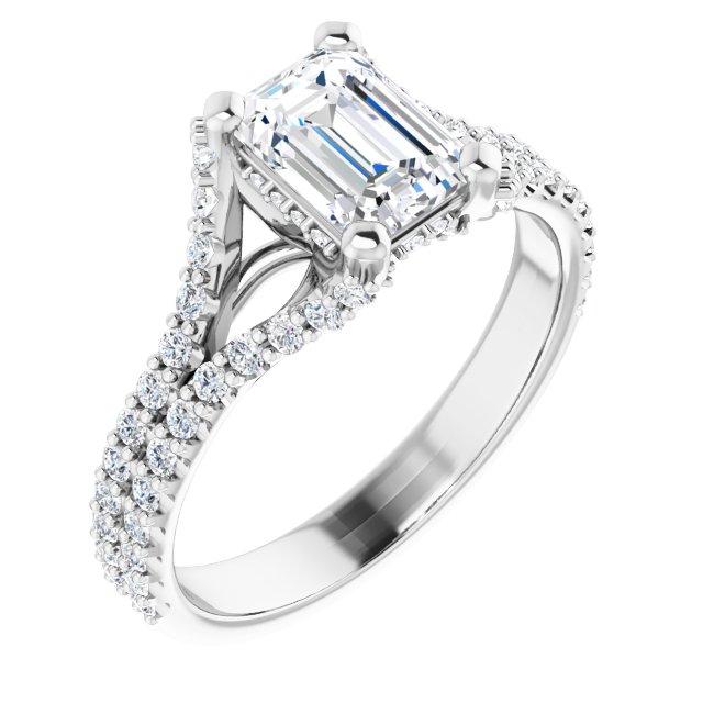 Cathedral Engagement Ring