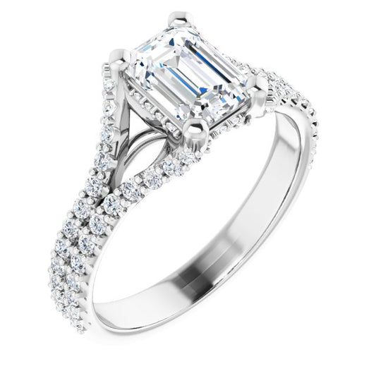 Cathedral Engagement Ring