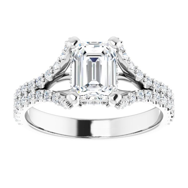 Cathedral Engagement Ring