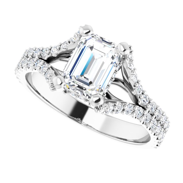 Cathedral Engagement Ring