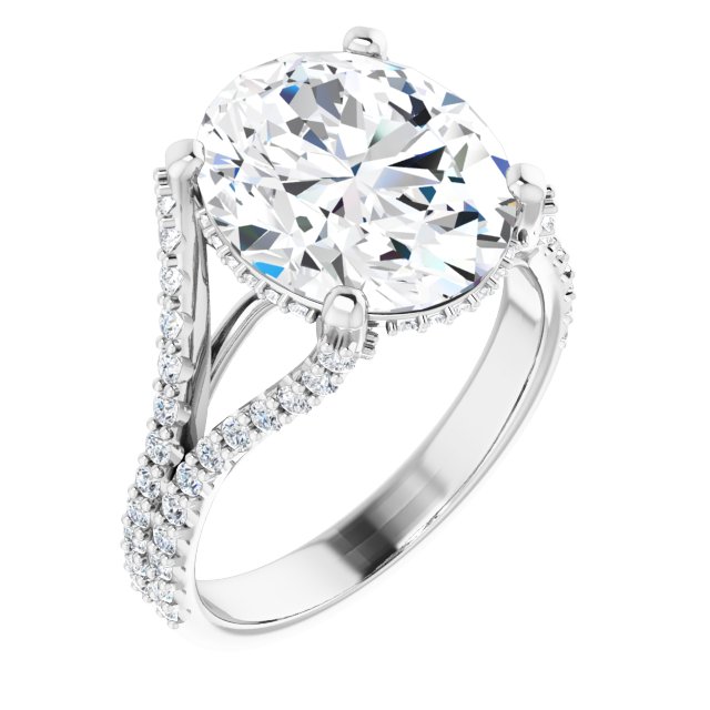 Cathedral Engagement Ring