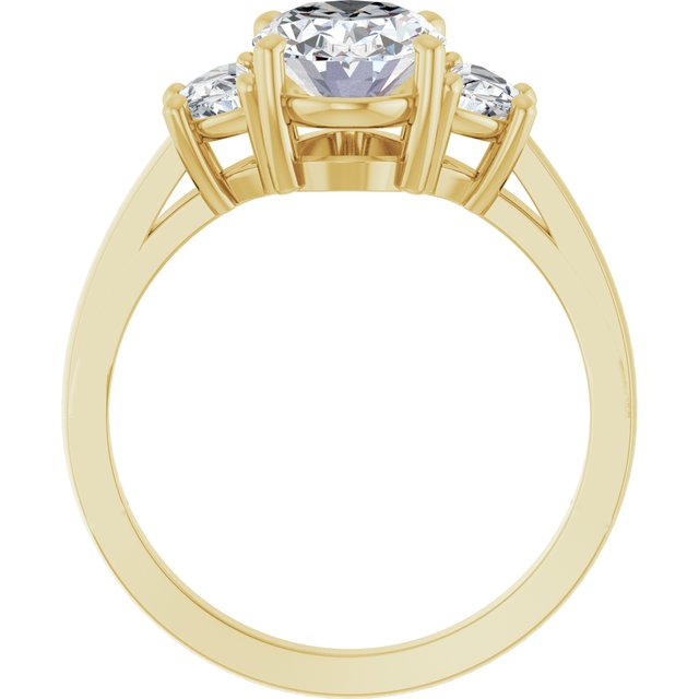 Three-Stone Engagement Ring