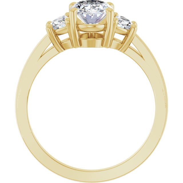 Three-Stone Engagement Ring