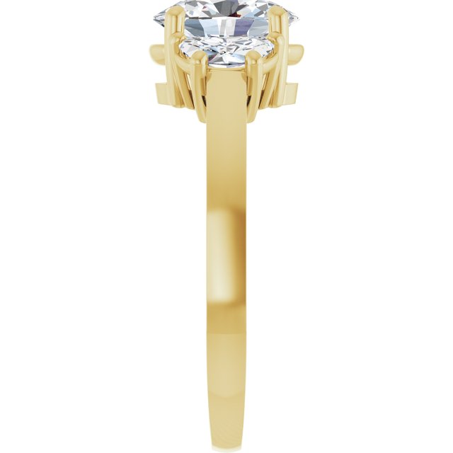 Three-Stone Engagement Ring