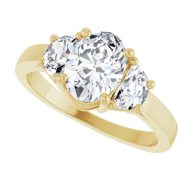 Three-Stone Engagement Ring