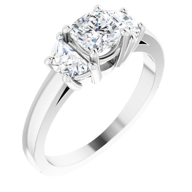 Three-Stone Engagement Ring