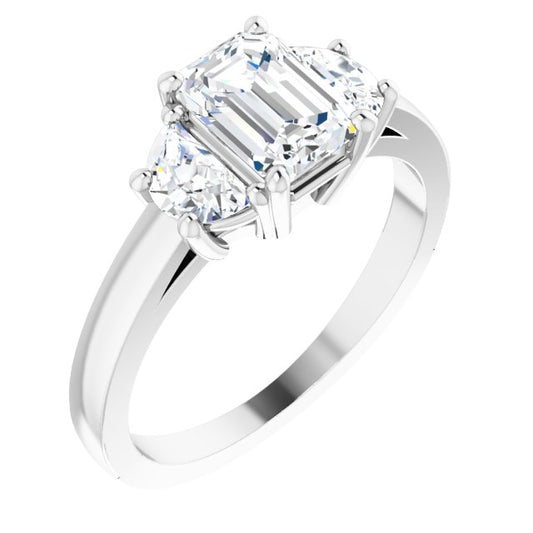 Three-Stone Engagement Ring