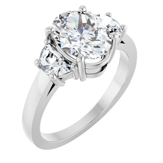 Three-Stone Engagement Ring