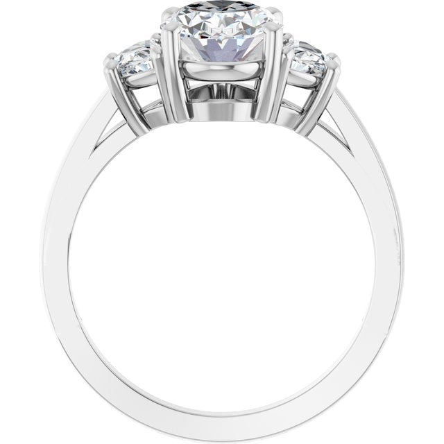 Three-Stone Engagement Ring