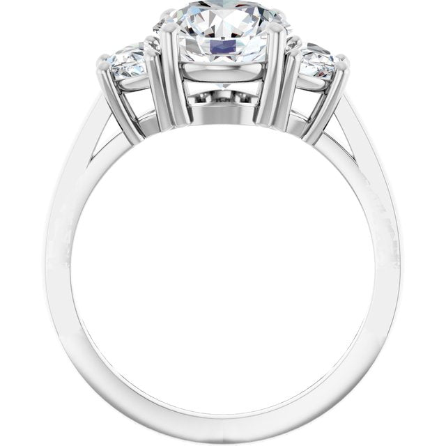 Three-Stone Engagement Ring