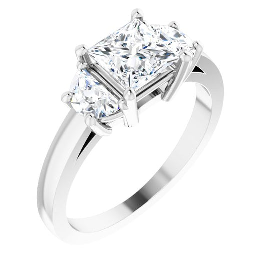 Three-Stone Engagement Ring