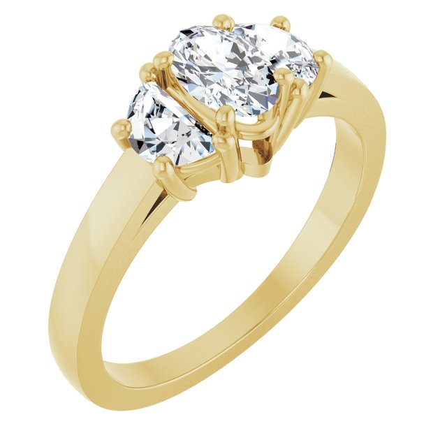 Three-Stone Engagement Ring