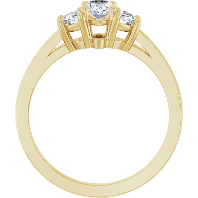 Three-Stone Engagement Ring