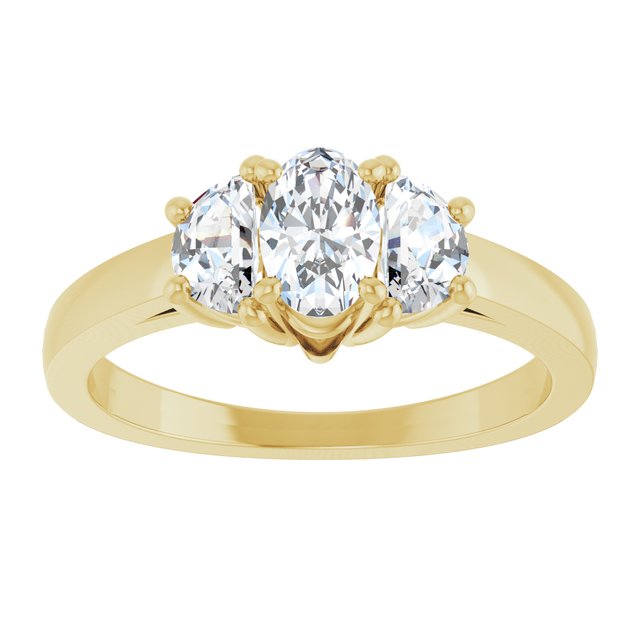 Three-Stone Engagement Ring