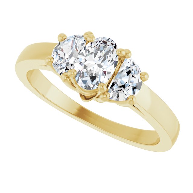 Three-Stone Engagement Ring