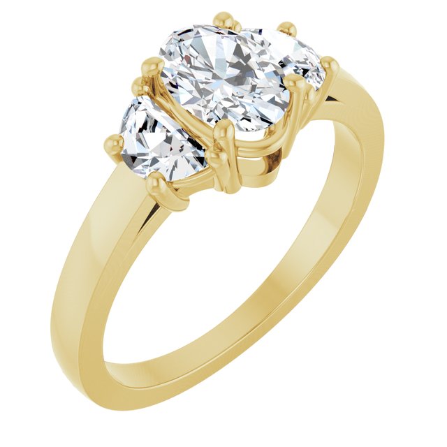 Three-Stone Engagement Ring