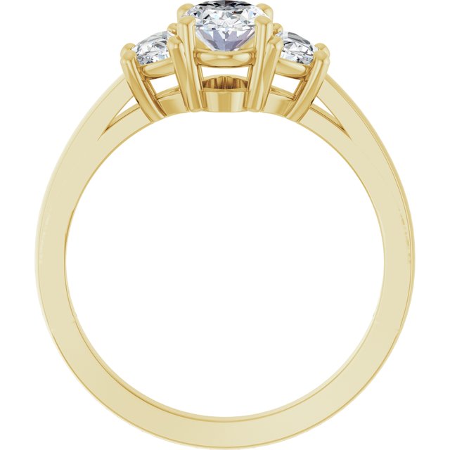 Three-Stone Engagement Ring