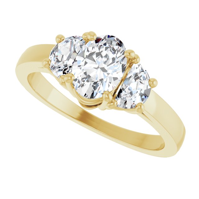 Three-Stone Engagement Ring