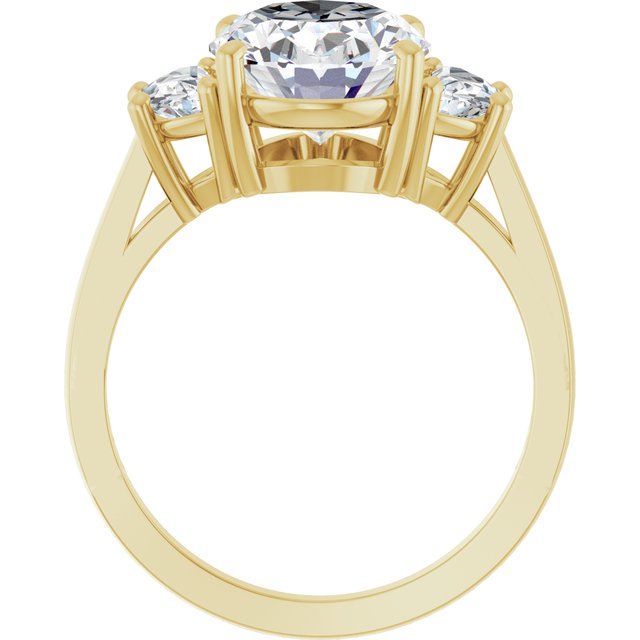Three-Stone Engagement Ring