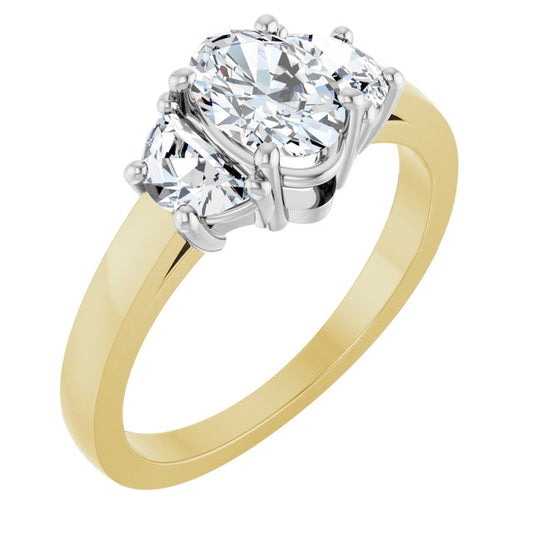 Three-Stone Engagement Ring