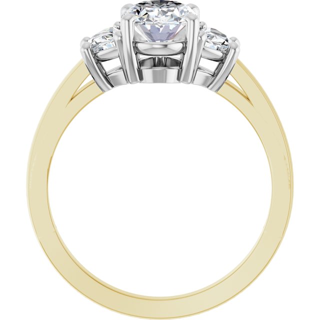 Three-Stone Engagement Ring