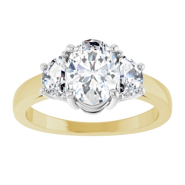 Three-Stone Engagement Ring