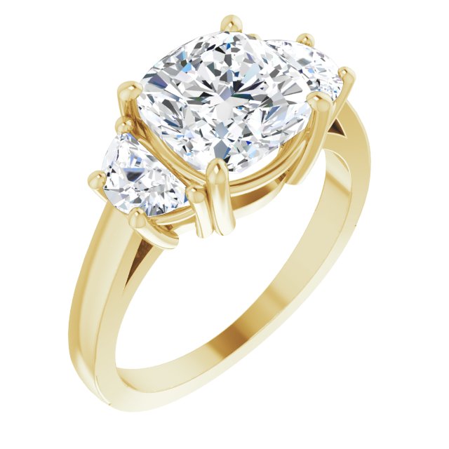 Three-Stone Engagement Ring