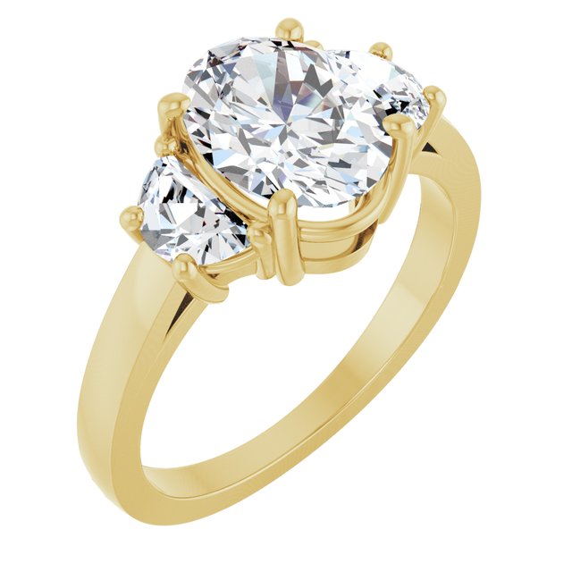Three-Stone Engagement Ring