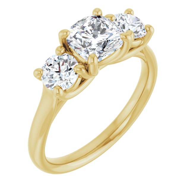 Three-Stone Engagement Ring