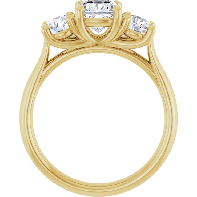 Three-Stone Engagement Ring