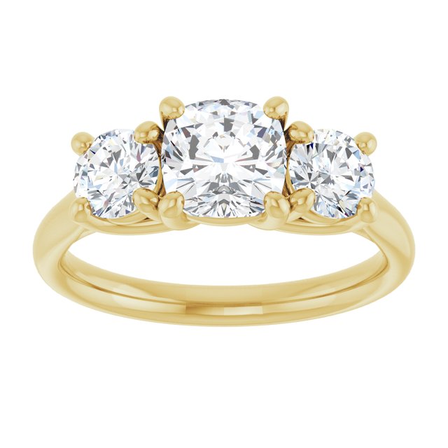 Three-Stone Engagement Ring