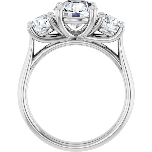Three-Stone Engagement Ring