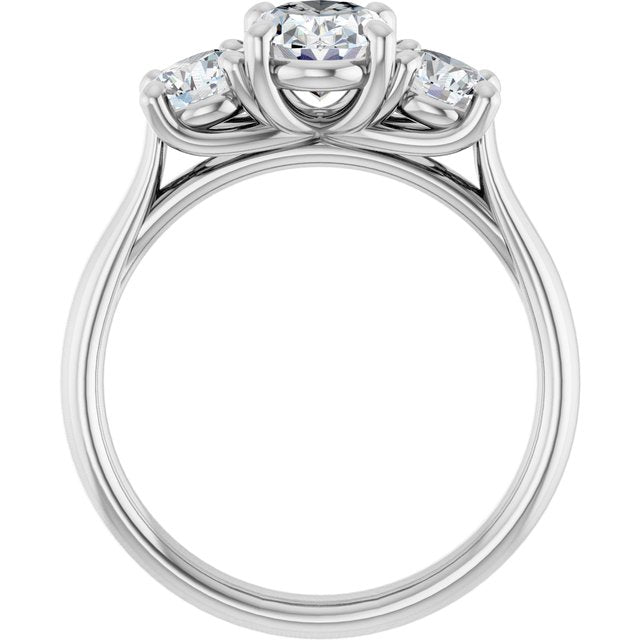 Three-Stone Engagement Ring