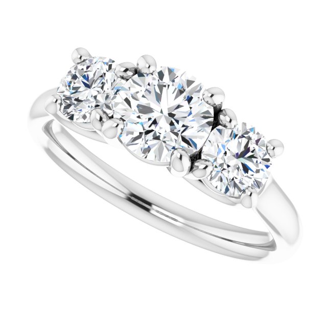 Three-Stone Engagement Ring