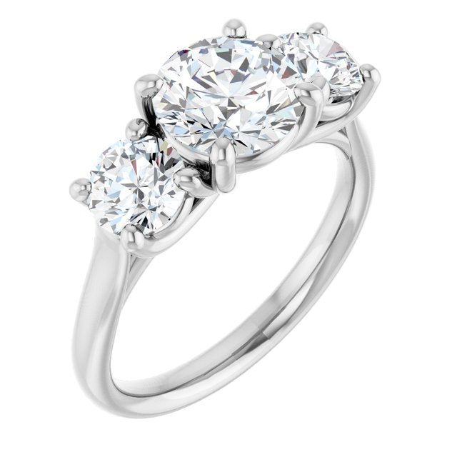 Three-Stone Engagement Ring