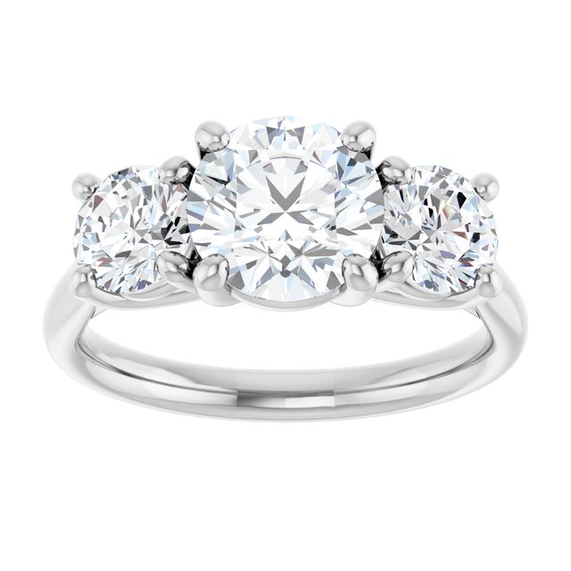 Three-Stone Engagement Ring
