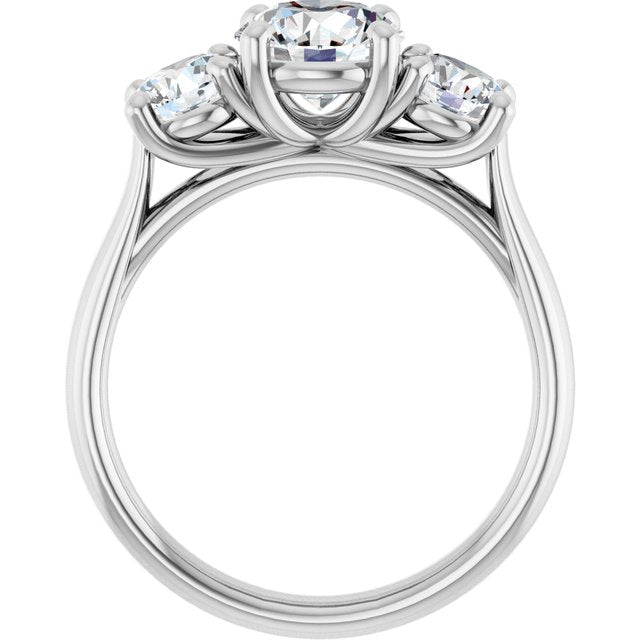 Three-Stone Engagement Ring
