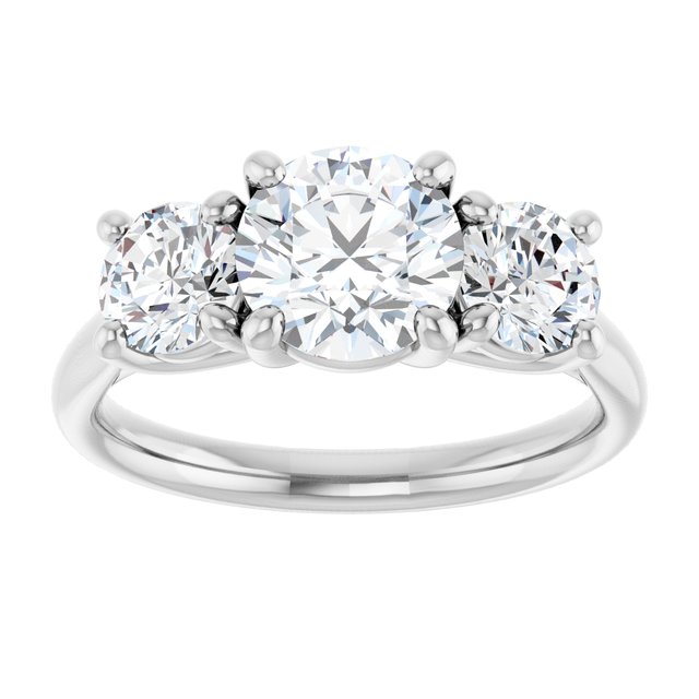 Three-Stone Engagement Ring
