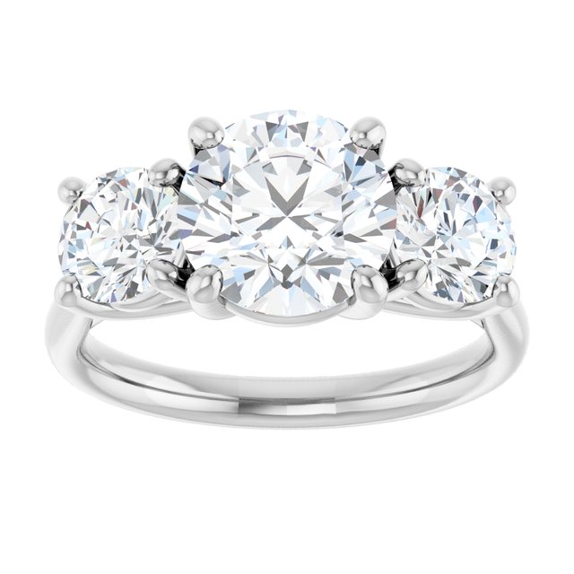 Three-Stone Engagement Ring