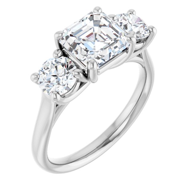 Three-Stone Engagement Ring